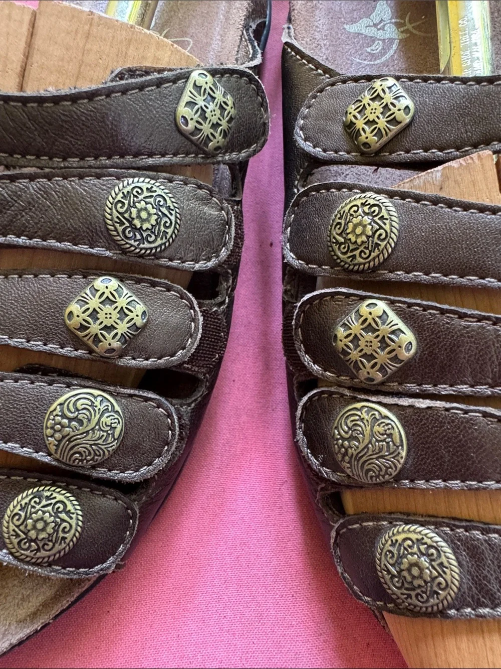 Dansko Leather Slip-on Sandals size 39